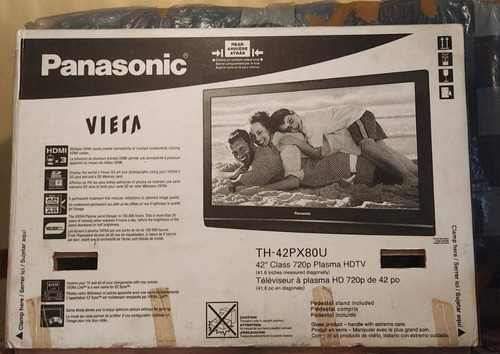 Imagen 8 de 8 de Tv Plasma Panasonic 42 Pulgadas