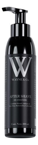 After Shave En Emulsión Wayne & Co. X 200ml