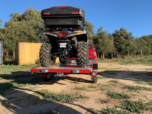 Carro Arrastre Plegable Barandas Atv, 10 Cuotas Sin Interés.