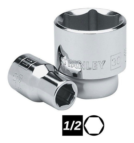 Bocallave Stanley Enc. 1/2 Hexag 10mm X3uni - Ynter Industri