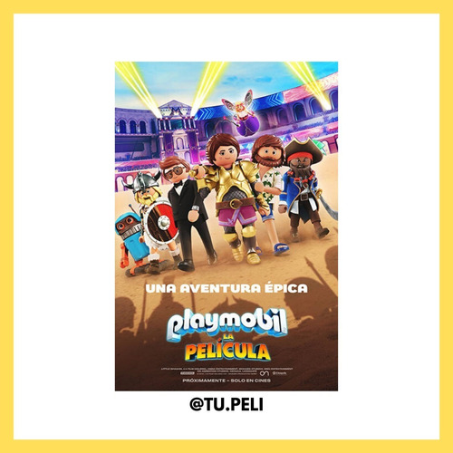 Pelicula Playmobil - Español Hd - Entrega Inmediata Del Link