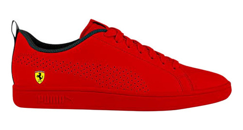 Tenis Casual Ferrari Smash Ace Rojo