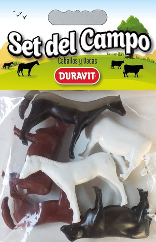 Animales Plásticos Granja X6 Campo Duravit 630 - Del Tomate