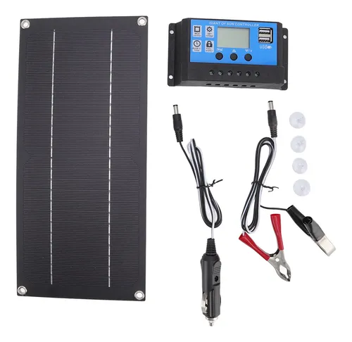 Kit De Panel Solar, 600 W 18 V Kit De Panel Solar De Silicio