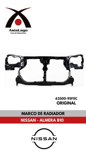 Marco De Radiador Nissan Almera B10