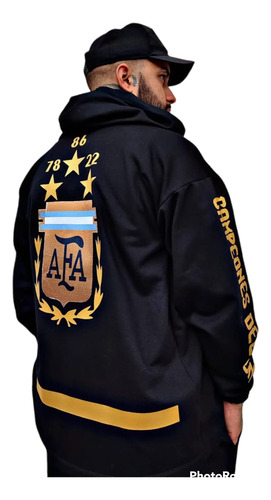 Conjunto Argentina Triple Estrella Campeon Del Mundo