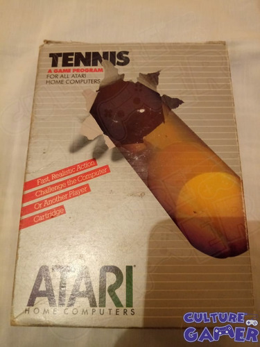 Tennis Con Caja Para Atari 400/800/xl/xe En Culture Gamer