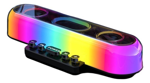 Altavoz Bluetooth Mecánico Colorido Con Graves Potentes