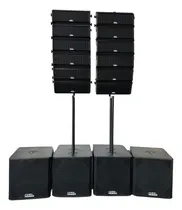 Comprar Line Array Gla7000 Sub 18 + 12 Celulas Line Ativo Processado