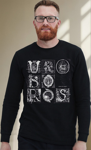 Polera Ml Dir En Grey Uroboros N Metal Abominatron