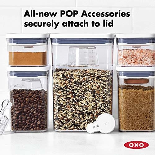 Oxo 11235900 Juego Contenedores Con Tapa Pop De Diferente Ca