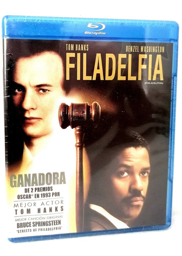 Filadelfia(tom Hanks Y Denzel Washington) Blu-ray  Original 