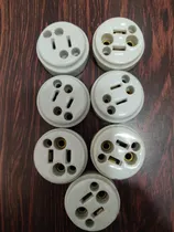 Comprar Toma Corriente De Porcelana Sencillo (pack De 7 Unidades).