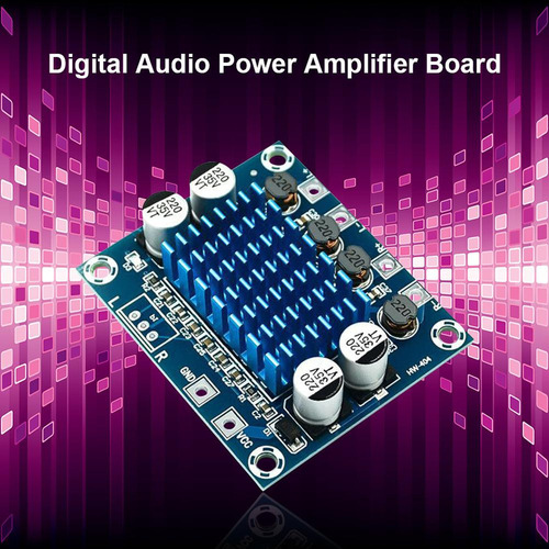 Módulo Amplificador De Subwoofer Digital Xh-a232 De 30 W+30