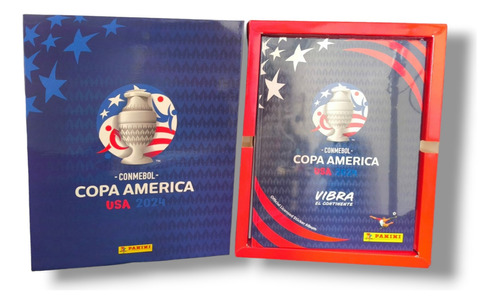 Álbum De Estampas Pasta Dura Copa America 2024 Vacío Panini