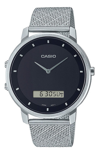 Reloj Casio Mtp-b200m-1e Acero Hombre Plateado