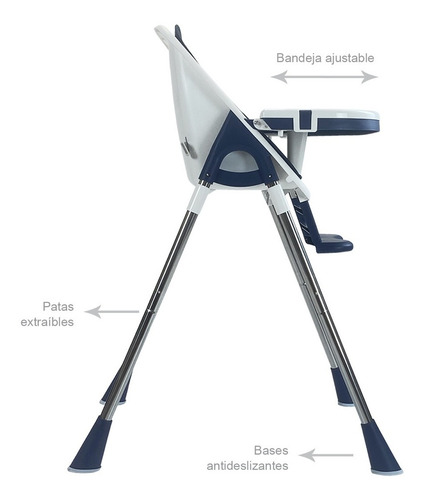Imagen 2 de 4 de Silla Comedor Para Bebé 2 En 1 Happy Baby Nepal