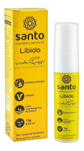 Gel Estimulador Feminino - Libido 15g - Santo