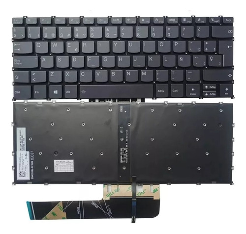 Teclado Lenovo Yoga Slim 7-14itl5 7-14are05 -14iil05 14itl05