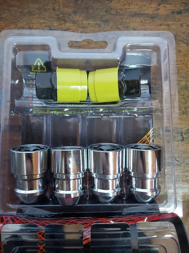 Imagen 2 de 6 de Tuercas Bulon Seguridad Antirrobo Chevrolet Cruze Tracker