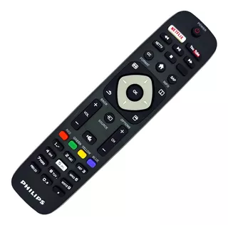 Control Remoto Philips Smart Tv Netflix Youtube + Funda Pila