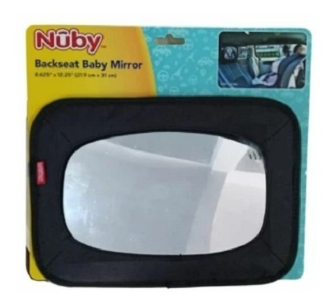 Nuby Backseat Baby Mirror Espejo Para Bebe En El Auto (usa)