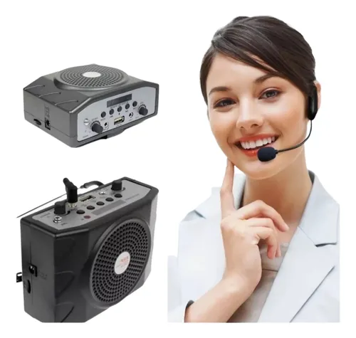 Parlante portatil con microfono inalambrico new arrivals