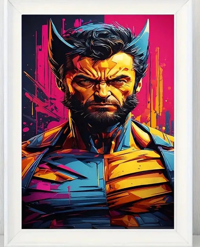 A Kits De Pintura De Diamante Wolverine 5d Diy 30×40cm