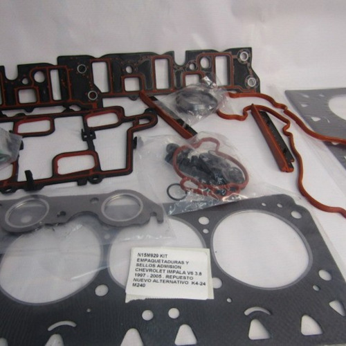 Kit Empaquetaduras Y Sellos Admision Chevrolet Impala V6 3.8