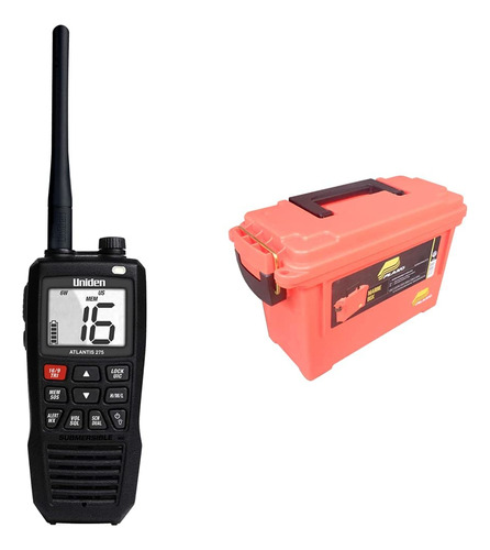 Uniden Atlantis 275 Radio Marina Vhf Bidireccional Mano Ipx8