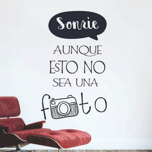 Vinilo Decorativo Frases, Pared, Adhesivos, 90x55cm