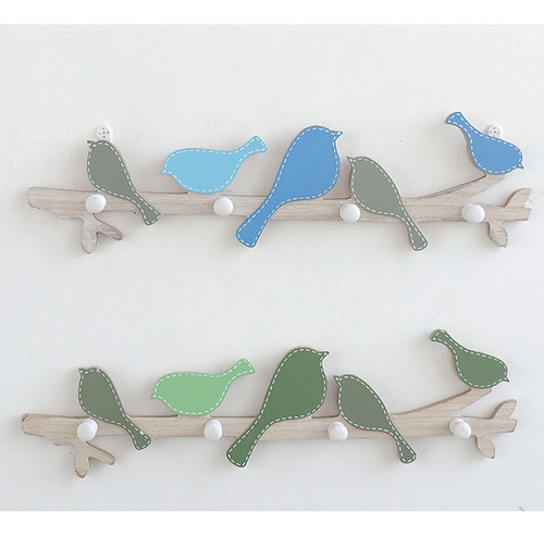 Ganchos De Madera Para Colgar En La Pared, Decoración De Par