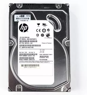 Disco Duro Hp, Dell Servidor 1tb Sas 2.5 7200 Rpm