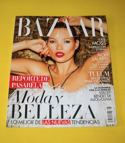 Kate Moss Revista Harpers Bazaar 2012 Shaila Durcal