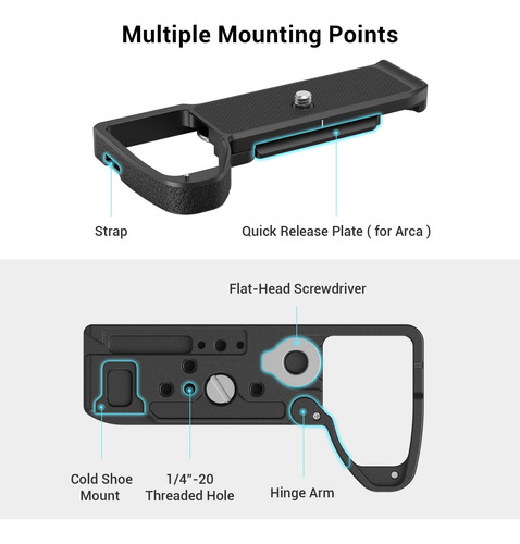 Placa Base Para Sony A7r De La Marca Smallrig Black