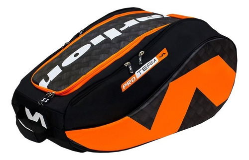 Bolso Paletero Varlion Summum Pro Negro / Naranja (po)