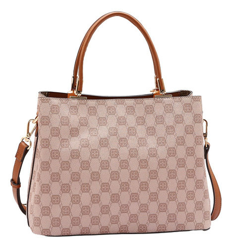 Bolsa Chenson Original New Cristal Alça de Mão Marrom 3485025