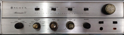 Amplificador De Potencia Scott Stereomaster 260 (110 Volts)