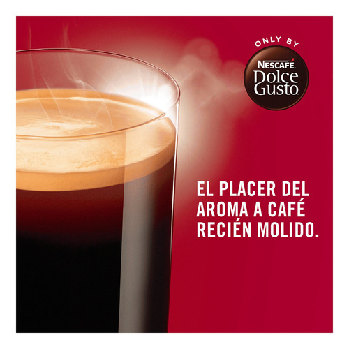 Pack X 16 Cápsulas Nescafé Dolce Gusto Americano 128 G