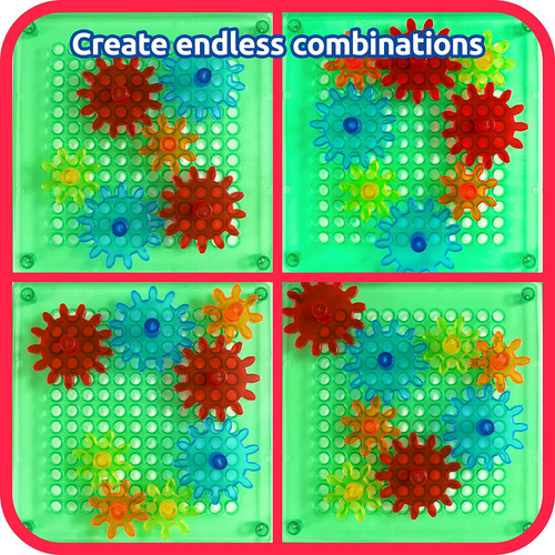 Spark & Wow Swap N Spin Gear Grid - Edades 2+ - Rejilla De