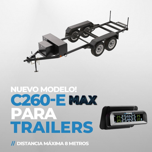 Imagen 4 de 10 de Tpms Sensor Presión 4 O 2 Neumáticos P. Tráiler Externos