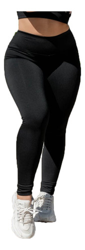 Calza Mujer Leggings Lycra Tiro Alto Chupin Calce Perfecto