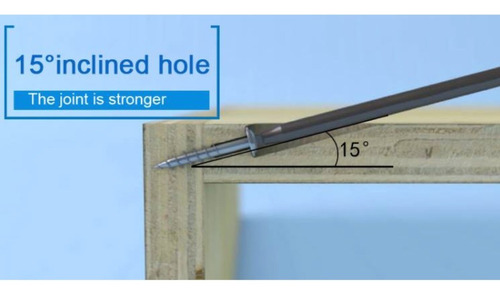Tornillos Kreg 8# 1 ¼ O 1 ½ X 100 Unidades