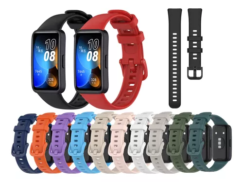 Correa deporotiva Huawei Band 7 (negro/rojo) 