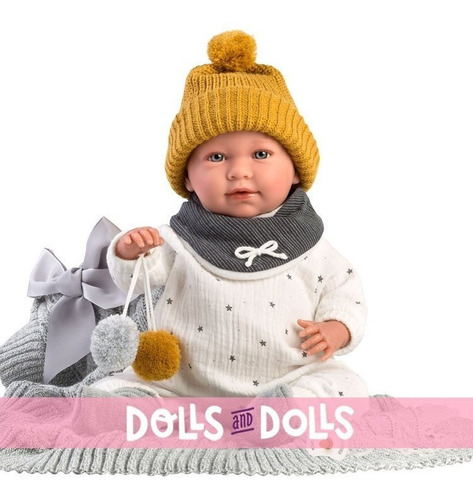 Muñeco Bebe Real Lloron Mimo 42cm Reborn Llorens Original
