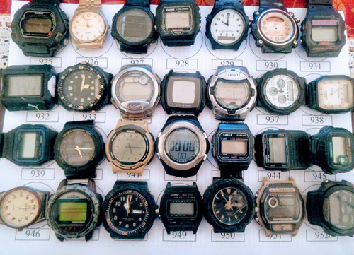 Lote 4 Sucatas Casio E Outros- Máquina Do Tempo