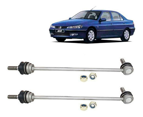 Par Bieletas Delantera Para  Peugeot 406 1995 1998 Turquia