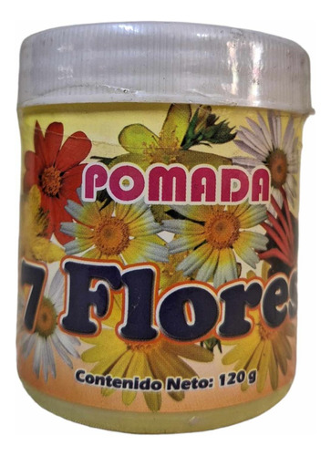 Pomada 7 Flores Para Dolor Y Inflamación 120 Gr ( 2 Pzas)  