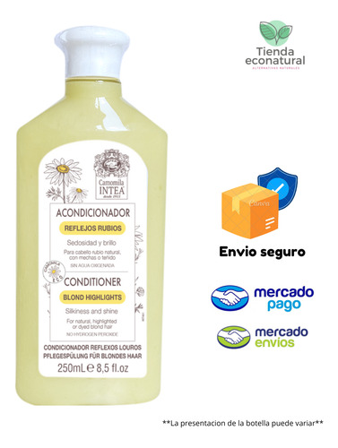 Acondicionador Aclarante Intea® 250 Ml