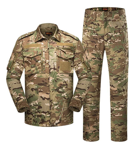 Conjunto De Pantalones Tipo Camisa De Combate Lothes Airsoft